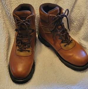 Men's Wolverine size 10.5 leather Workboots